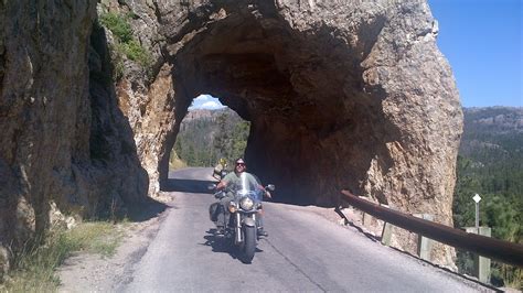 Needles Highway Black Hills Sturgis Motorcycle Rally Motorcycle