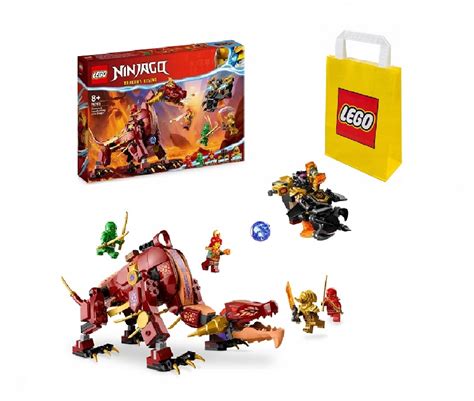 Lego Ninjago Lawowy Smok Zmieniaj Cy Si Fal Ognia Torba