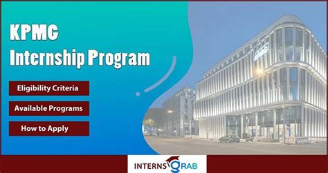 Kpmg Internship 2024 Summer Programs For Undergraduates