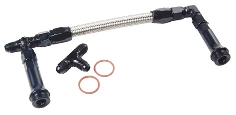 Jegs Dual Feed Fuel Line Fuel Log Kit For Holley