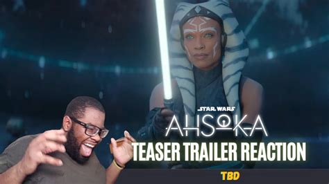 Ahsoka Teaser Trailer Reaction Rosario Dawson Star Wars Youtube