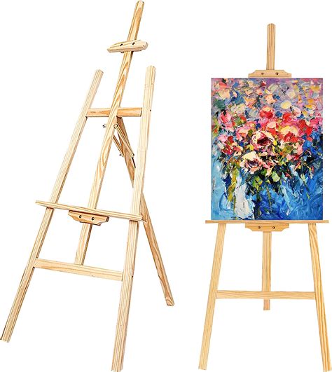 Dayong Easel Stand Art Easel Wood Painting Display Holder Stand Sturdy