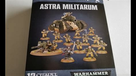 Warhammer 40K Start Collecting Astra Militarum Unboxing YouTube