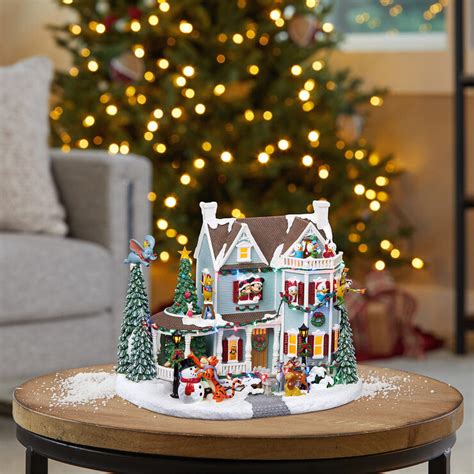 Disney Inches Cm Animated Christmas Holiday House Table Top