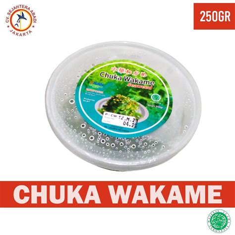 Jual CHUKA WAKAME RUMPUT LAUT 250gr HALAL Shopee Indonesia