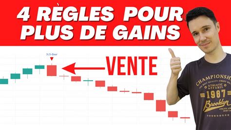 Mes 4 règles pour faire PLUS DE GAINS en bourse YouTube