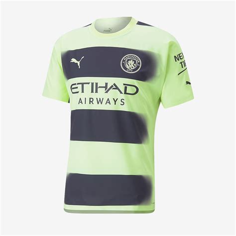 Puma Manchester City 22 23 Authentic Ausweichtrikot Fizzy Light