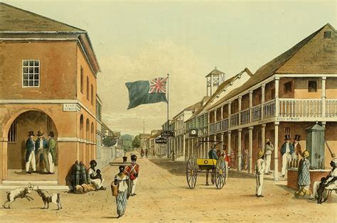 King and Harbour Streets, Kingston, 1820 - Smoke Tree Manor