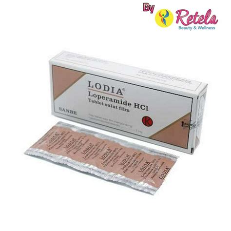 Jual Lodia Mg Strip Isi Tablet Loperamide Hcl Mg Shopee