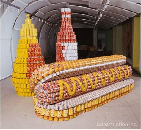 Canned Food Art Food Sculpture Food Art Canned Food