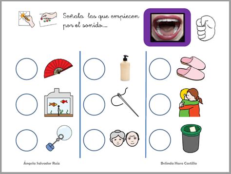 Conciencia Fonol Gica Empieza Por La Vocal Material Para Imprimir