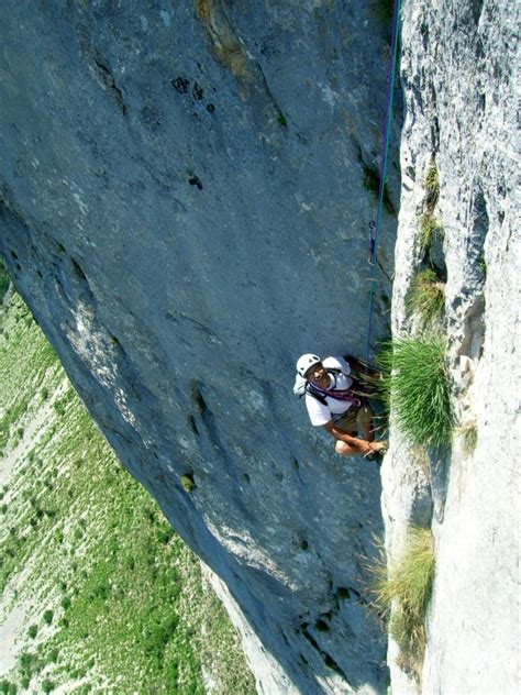 Fissure en Arc de Cercle Gerbier Massif du Vercors Années 1989 et