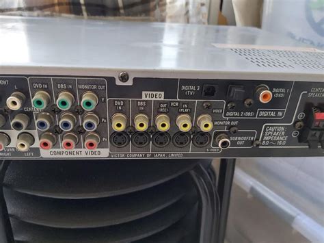 JVC RX-ES1 5.1 Home Cinema Control Center (with Speakers), Audio ...