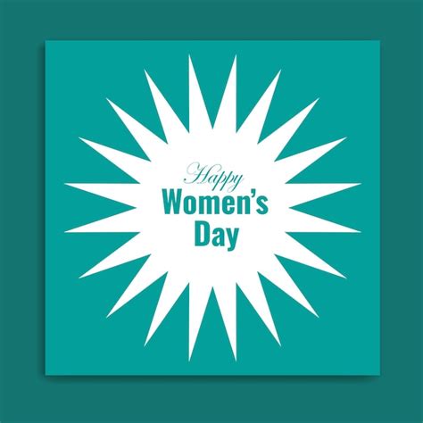 Premium Vector Free Vector 8 March Womens Day Greeting Card Design With Young Woman Silhouette