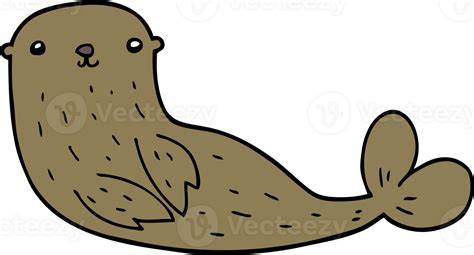 Cartoon Seal Drawing 47001533 Png