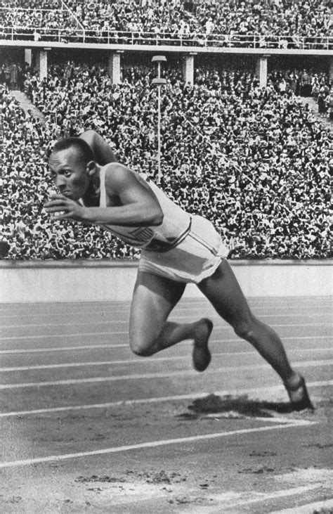 Vintage Photography Jesse Owens