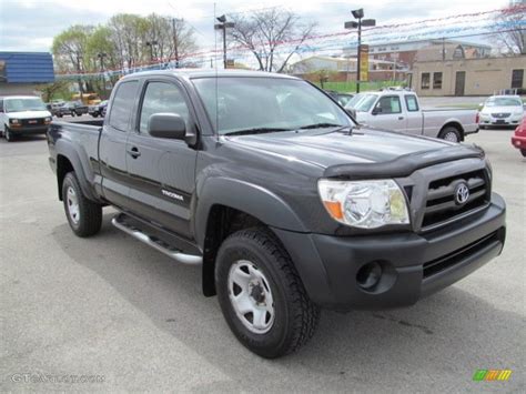 2005 Black Sand Pearl Toyota Tacoma Access Cab 4x4 63038794 Photo 5 Car Color