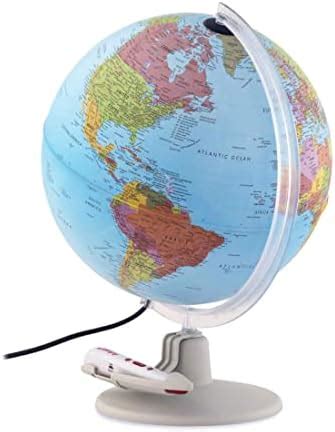 Waypoint Geographic Parlamondo Globe Parlant Interactif Globe Lumineux