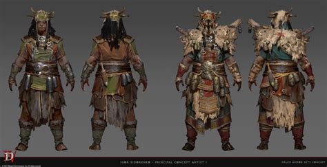 Artstation Diablo Iv Druid Concepts Armor Concept Concept Art