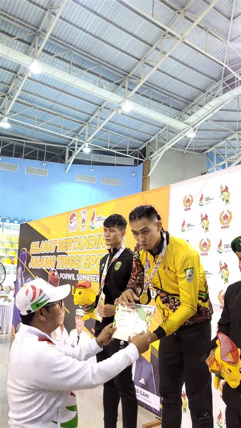 Porwil Sumatera XI Riau Bengkulu Tambah Medali Emas Dari Cabor Wushu