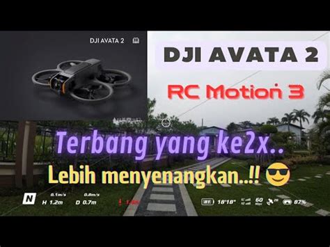 DJI AVATA 2 Terbang Pada Sore Hari Pemula Tes Terbang Drone DJI Avata