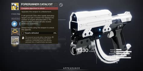 Destiny 2 How To Get Forerunner Catalyst And What It Does