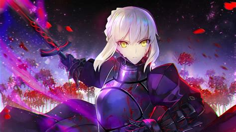 HD wallpaper: Saber Alter, Fate Series, anime girls, portrait, one person | Wallpaper Flare