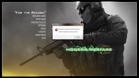 Directx Error Modern Warfare Centervica