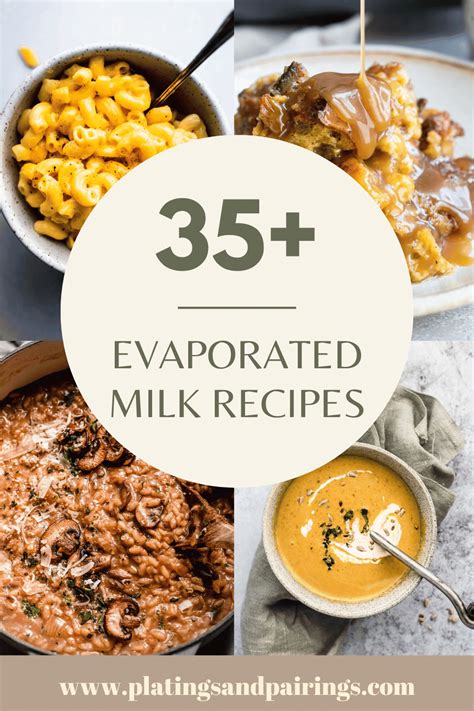 Evaporated Milk Dessert Recipes