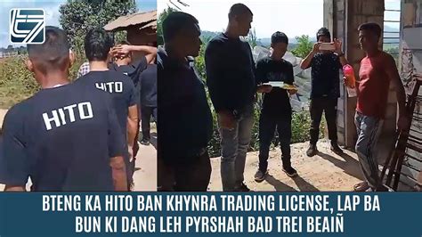 Bteng Ka Hito Ban Khynra Trading License Lap Ba Bun Ki Dang Leh