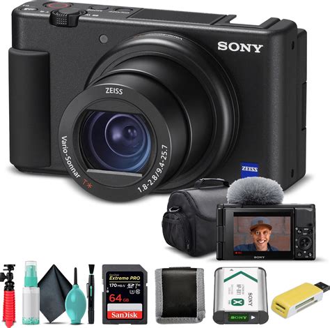 Amazon Sony Zv Digital Camera Black Dczv B Gb Memory