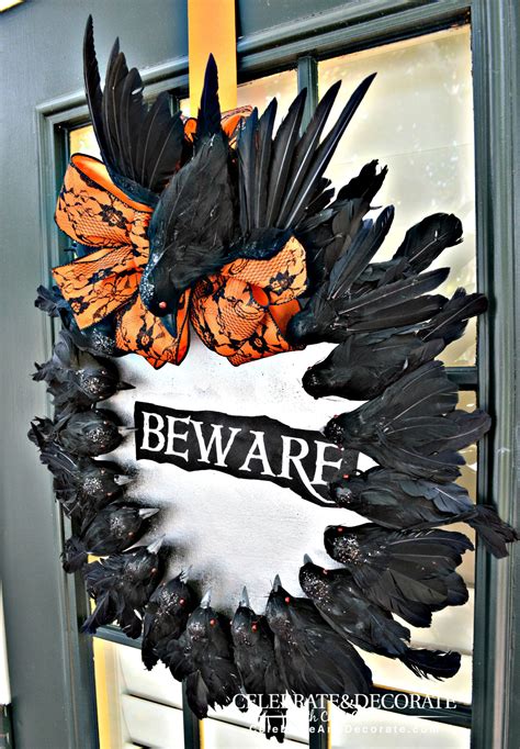 Top 99 crow halloween decor to bring some Edgar Allan Poe flair