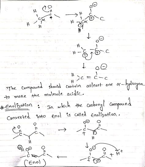 Solved 1 Three Important Concepts Of Dicarbonyl Compounds Are