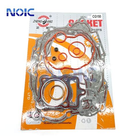 Noic Motorcycle Engine Top Half Gaskets Set Cg Complete Gasket Kit