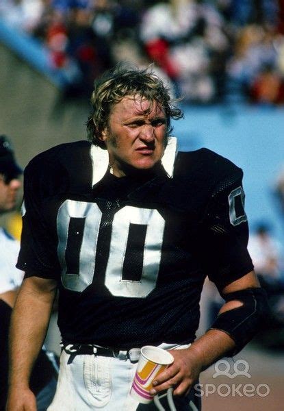 Oakland Raiders Center Jim Otto 00 On The Sideline Against The