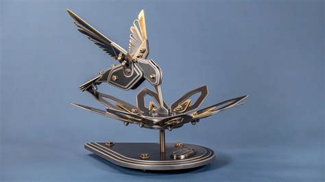 The Hummingbird Sculpture Steel Vintage The Industrial Furniture