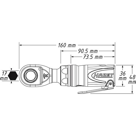 HAZET Mini Multifunktions Ratschenschrauber 9023M 1 Dittmar Werkzeuge