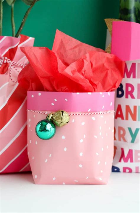 How To Make A Gift Bag Out Of Wrapping Paper A Beautiful Mess