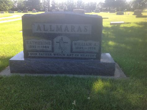 Katherine Frances Katie Ackermann Allmaras Memorial