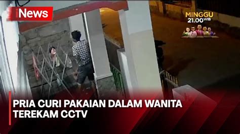 Pria Di Bantul Curi Pakaian Dalam Yang Dijemur Di Teras Rumah Terekam