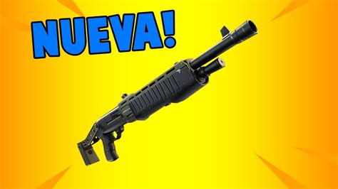 NUEVA ESCOPETA de CORREDERA ÉPICA y LEGENDARIA FORTNITE YouTube