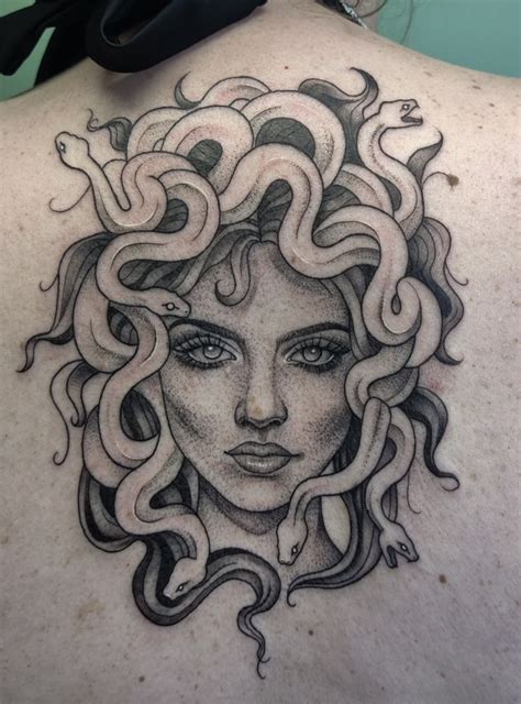 Intricate Medusa Tattoo Design