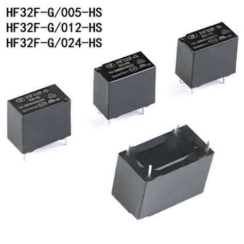 HONGFA RELAYS HF32F G JZC 32F G 005 012 024 HS 10A 4 Pin 5V 12V 24V