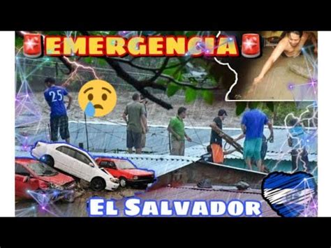 Alerta Roja En El Salvador Youtube