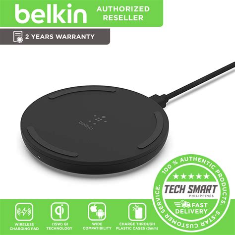 Belkin Wireless Charger 15W (Wireless Charging Pad for iPhone SE, 11 ...