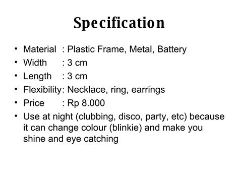 Impluse Item Ppt