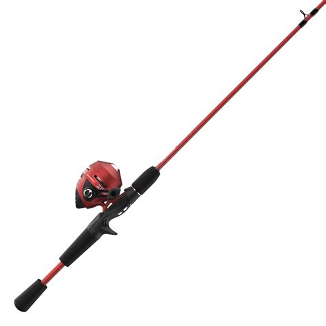 Zebco Slingshot Spincast Reel And Fishing Rod Combo Red Walmart