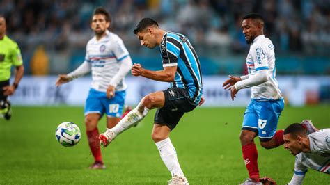 Grêmio x Bahia AO VIVO na web como assistir equipe de arbitragem e