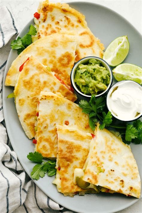 Quick And Easy Fajita Style Quesadillas The Recipe Critic