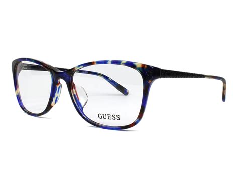 Guess Eyeglasses Gu 2500 F 092 Blue Visionet